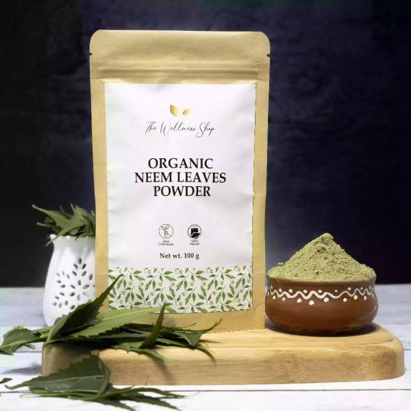 The Wellness Shop Organic Neem Leave Powder Supply