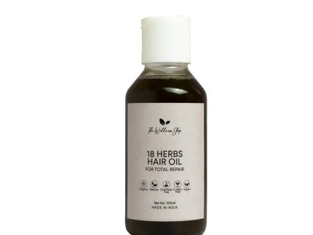 The Wellness Shop 18 Herbs Hair Oil For Total Repair Fashion