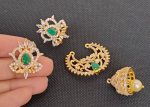 AD Emeralds Designer Jhumkas Hot on Sale