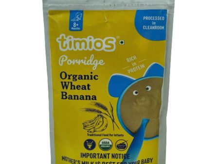 Timios Organic Wheat Banana Porridge Online Hot Sale