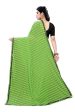 Vamika Green Malai Silk Printed Saree (Zigzag Green) Fashion