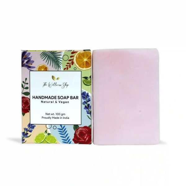 The Wellness Shop Rose Geranium And Saffron Rejuvenating Soap Online Sale