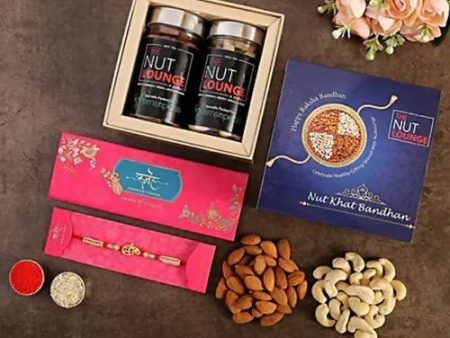 American Diamond Rakhi & Dry Fruits Jars Sale