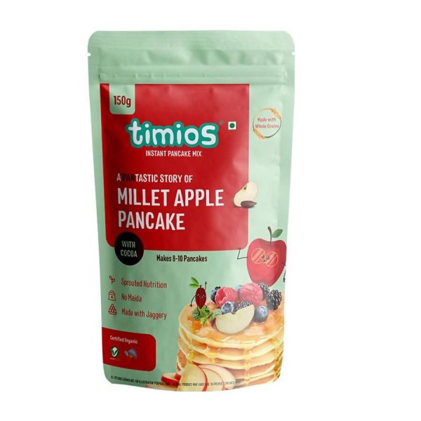 Timios Apple Millet Pancake with Cocoa Online now