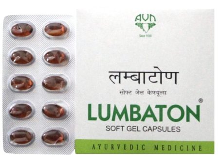 Avn Ayurveda Lumbaton Soft Gel Capsules For Sale