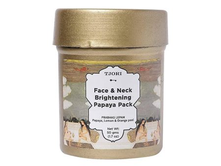 Tjori Face & Neck Brightening Papaya Pack Online Hot Sale