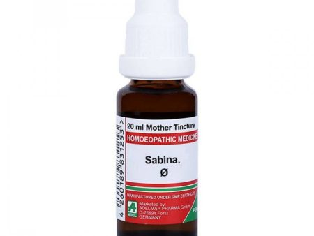 Adel Homeopathy Sabina Mother Tincture Q Online Sale