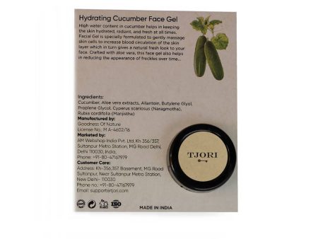 Tjori Hydrating Cucumber Face Gel Fashion