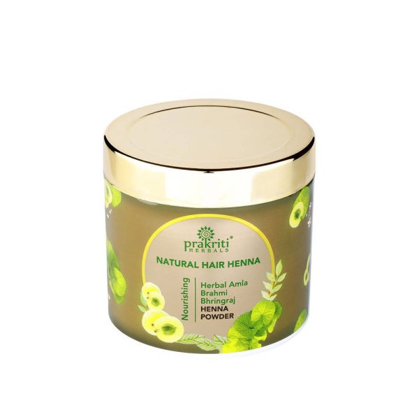 Prakriti Herbals Natural Hair Henna Herbal Amla Brahmi Bhringraj Henna Powder Online now