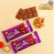 Vibrant Ganesha Rakhi & Cadbury Fruit N Nut Chocolates Online now