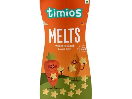 Timios Melts Carrot And Cumin Finger Food For Babies For Cheap