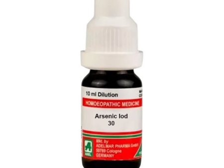 Adel Homeopathy Arsenic Iod Dilution 10 ml For Cheap