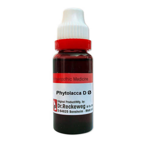 Dr. Reckeweg Phytolacca D Mother Tincture Q Supply