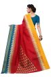 Vamika Maroon Linen Jari Border Saree Online At Low Price Supply