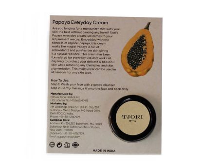 Tjori Papaya Everyday Cream Sale