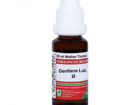 Adel Homeopathy Gentiana Lut Mother Tincture Q Online