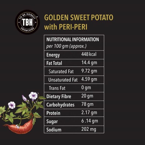 To Be Honest Golden Sweet Potato with Peri-Peri Discount