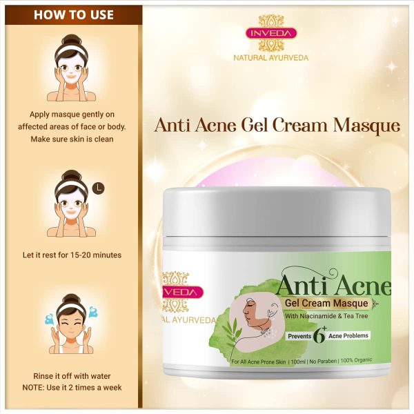 Inveda Anti Acne Gel Cream Masque Online