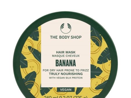 The Body Shop Banana Truly Nourishing Hair Mask Hot on Sale