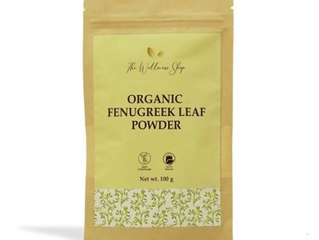 The Wellness Shop Organic Fenugreek Leaf Powder Online now