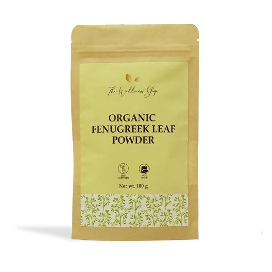 The Wellness Shop Organic Fenugreek Leaf Powder Online now