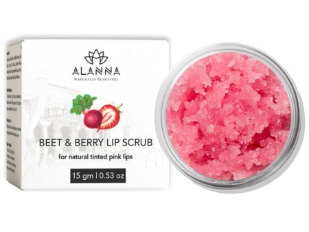 Alanna Beet and Berry Lip Scrub Hot on Sale