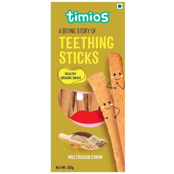 Timios Multigrain Cumin Teething Sticks For Toddlers Hot on Sale