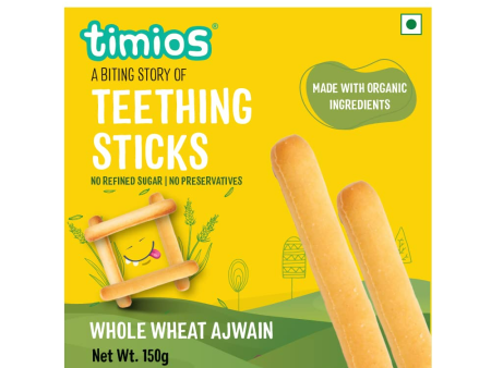 Timios Whole Wheat Ajwain Teething sticks Online now