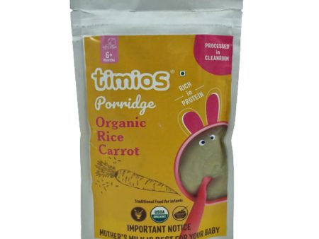 Timios Organic Rice Carrot Porridge Cheap