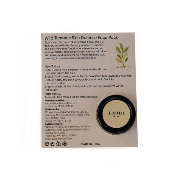 Tjori Wild Turmeric Skin Defense Face Pack For Sale