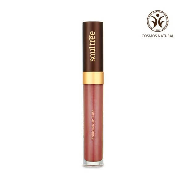 Soultree Ayurvedic Lip Gloss - Nude Pink Fashion