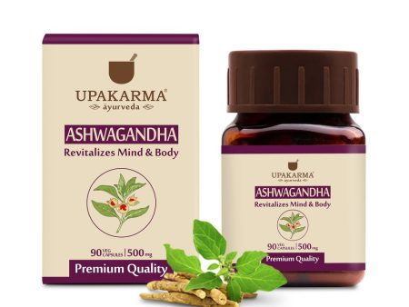 Upakarma Ayurveda Ashwagandha Capsules Hot on Sale