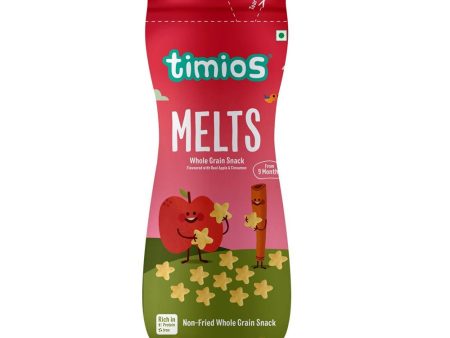 Timios Melts Apple And Cinnamon Finger Food For Babies Online now