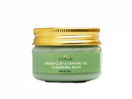 The Wellness Shop Green Clay And Tamanu Oil Cleansing Balm Online Hot Sale