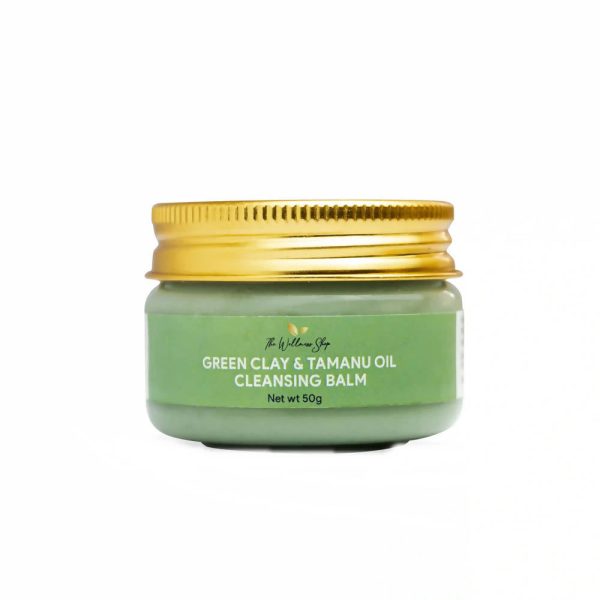 The Wellness Shop Green Clay And Tamanu Oil Cleansing Balm Online Hot Sale