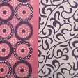 Vamika Printed Cotton Pink & Black Bedsheet With Pillow Covers (LEOD_CHKR_P) Fashion