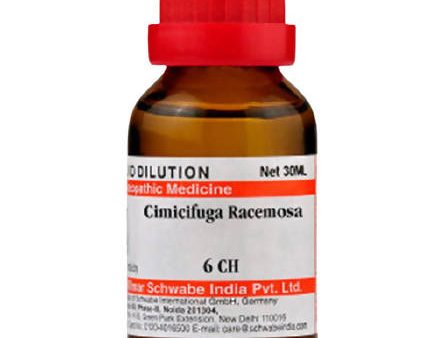 Dr. Willmar Schwabe India Cimicifuga Racemosa Dilution For Sale