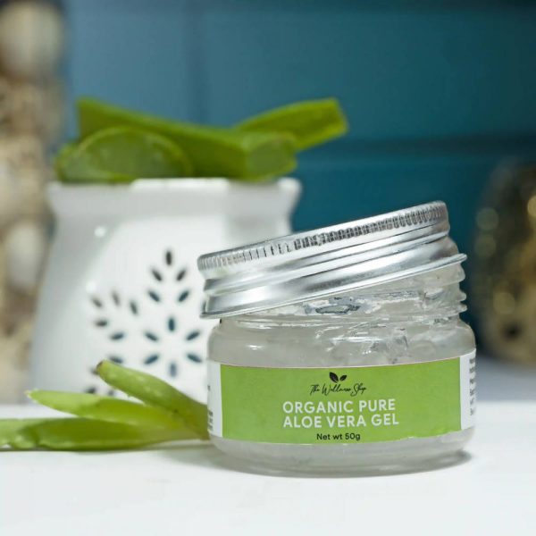 The Wellness Shop Organic Pure Aloe Vera Face Gel Hot on Sale