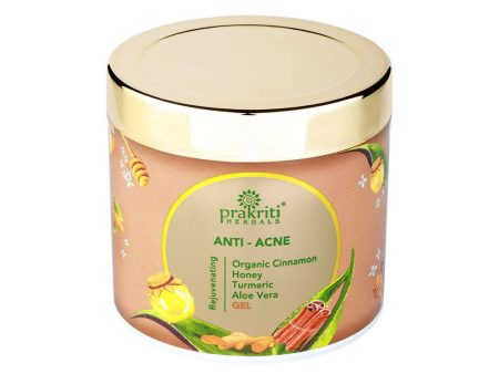 Prakriti Herbals Anti-Acne Organic Cinnamon Honey Turmeric Aloevera Gel Sale