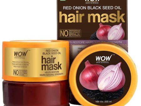 Wow Skin Science Red Onion Black Seed Oil Hair Mask Supply