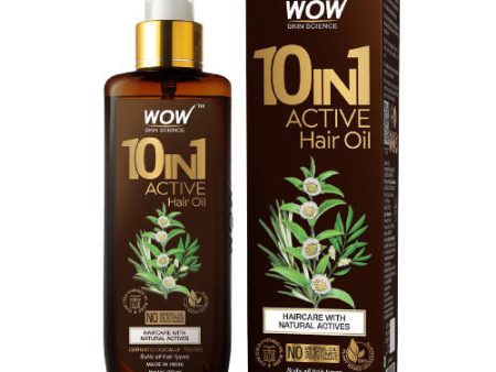 Wow Skin Science 10-in-1 Active Hair Oil Supply