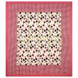 Vamika Printed Cotton Pink Floral Bedsheet With Pillow Covers (LEOC_CHKM_P) on Sale