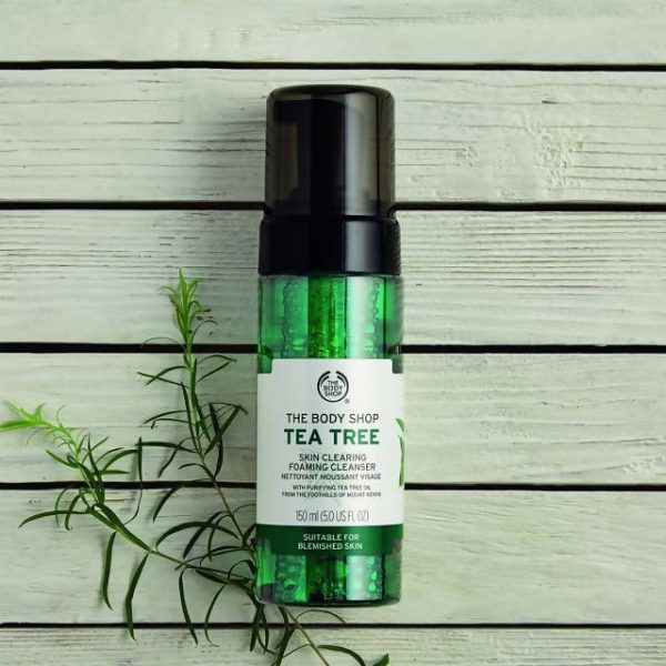 The Body Shop Tea Tree Skin Clearing Foaming Cleanser on Sale