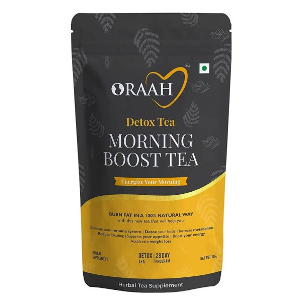 Oraah Detox Tea Morning Boost Tea For Discount