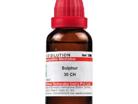 Dr. Willmar Schwabe India Sulphur Dilution For Sale