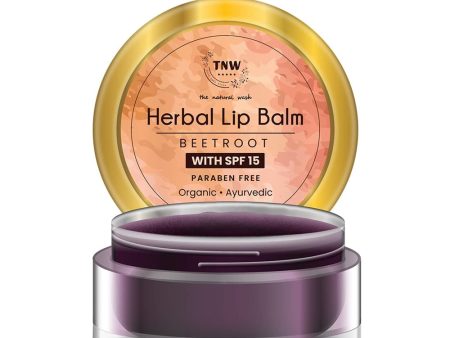 The Natural Wash Beetroot Herbal Lip Balm Online now