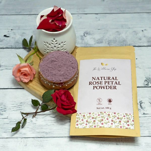 The Wellness Shop Natural Rose Petal Powder For Cheap