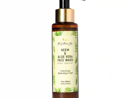 The Wellness Shop Neem & Aloe Vera Face Wash Supply