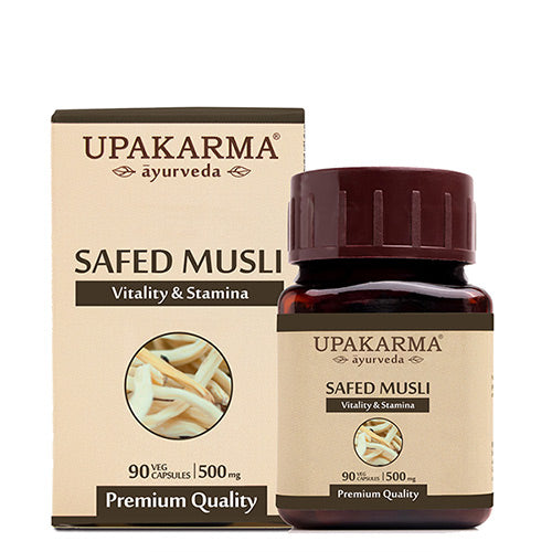 Upakarma Ayurveda Safed Musli Capsules Online