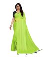 Vamika Green Georgette Seqence Saree (Riva Green) Sale